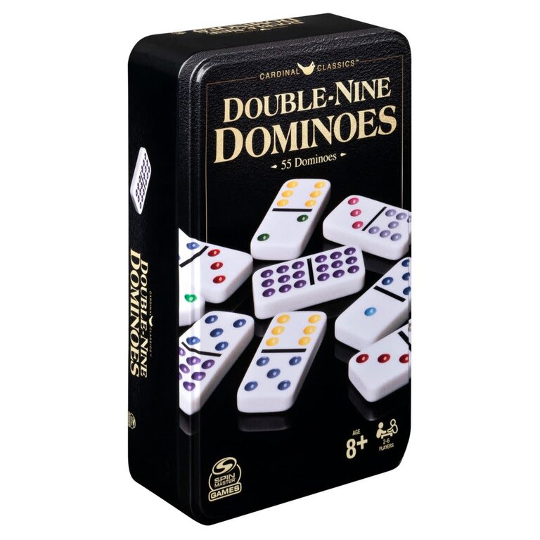 Double Nine Color Dot Dominoes (Multilingual)