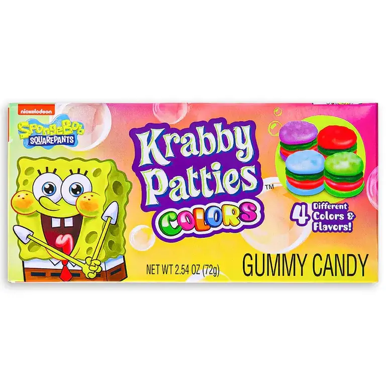 SpongeBob - Krabby Patties - Colors - 72g