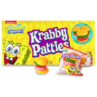 SpongeBob - Krabby Patties - 72g