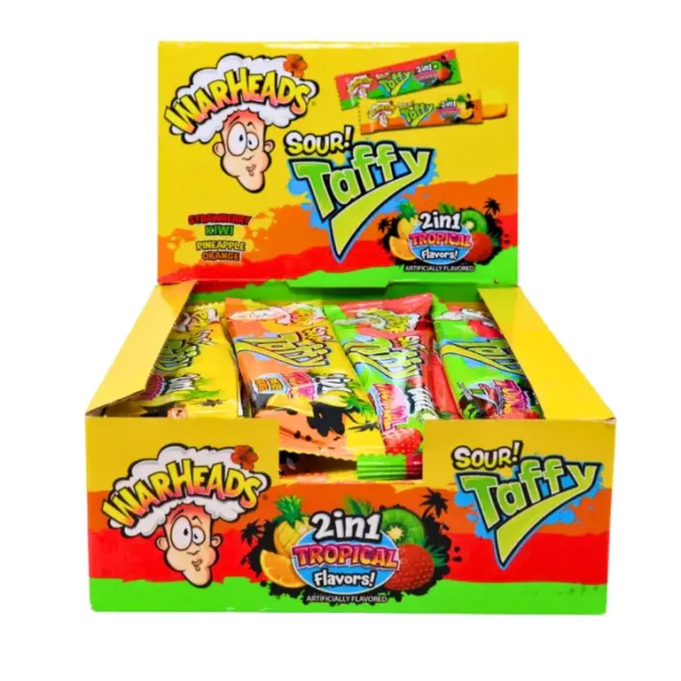 Warheads - Sour Tropical Taffy - 42g