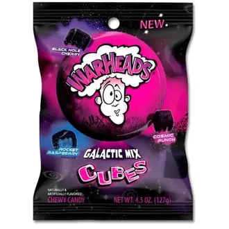 WarHeads - Galactic Mix Cubes - 127g