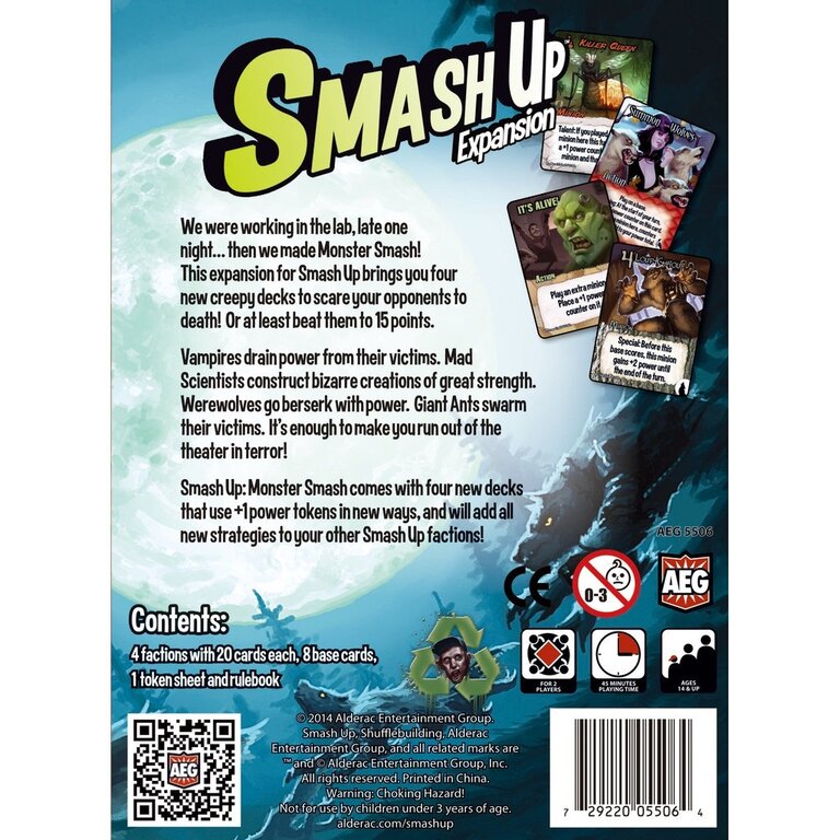 Smash Up - Monster Smash (Anglais)