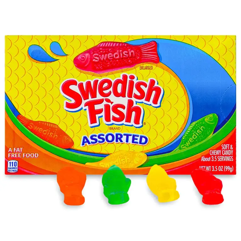 Swedish Fish Assorted - 99g