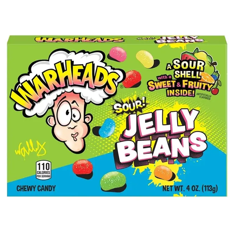 WarHeads - Sour Jelly Bean - 113g