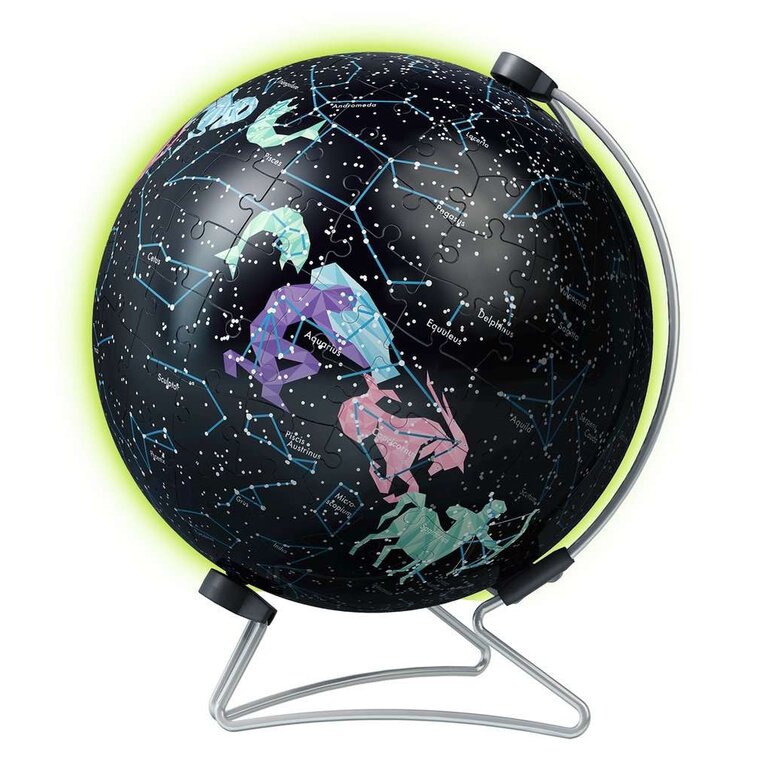 Globe brille dans le noir - 180 pieces 3D