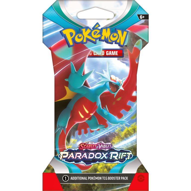 Pokémon Pokémon - Scarlet & Violet (4) - Paradox Rift - Sleeved Booster (Anglais)