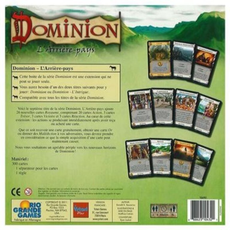 Dominion - L'arrière-pays (Français)