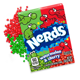Nerds Nerds - Candy Watermelon & Cherry - 46.7g