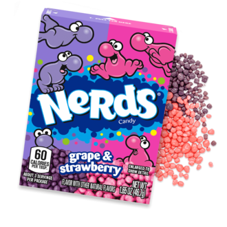 Nerds Nerds Candy - Grape & Strawberry - 46.7g