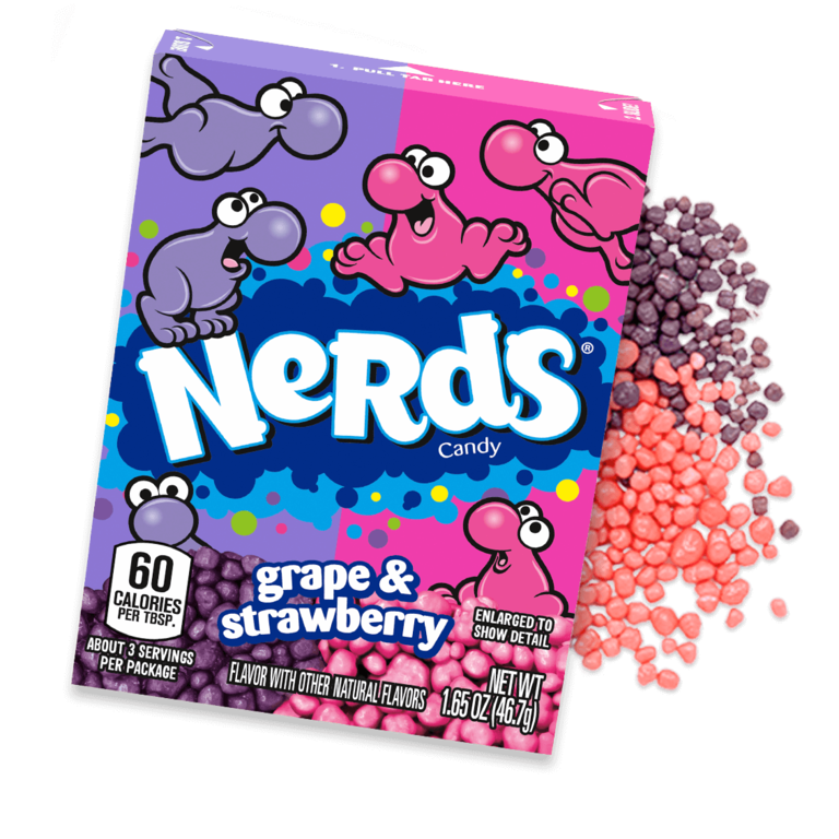 Nerds Nerds Candy - Grape & Strawberry - 46.7g