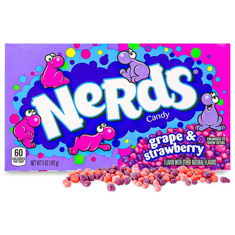 Nerds Nerds Candy - Grape and Strawberry - 141g