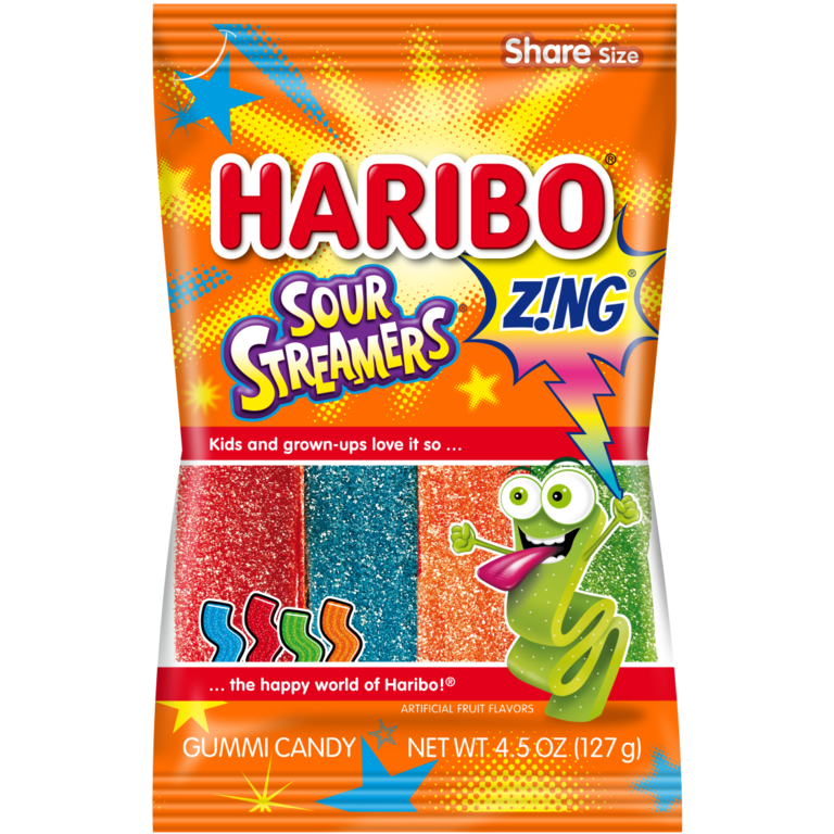 Haribo Zing - Sour Streamers 127g