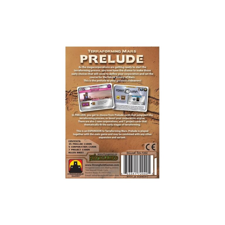 Terraforming Mars - Prelude (English)