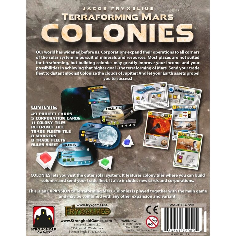 Terraforming Mars - Colonies (English)