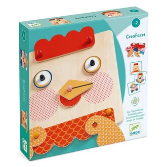 Djeco Creafaces (Multilingual) Djeco Creafaces (Multilingual)