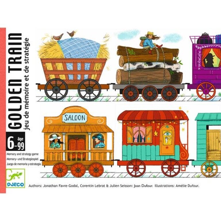 Djeco Golden Train (Multilingual)