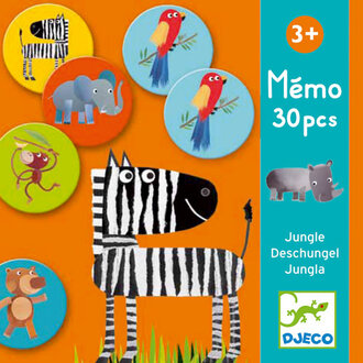 Djeco Mémo Jungle (Multilingual) Djeco Mémo Jungle (Multilingual)