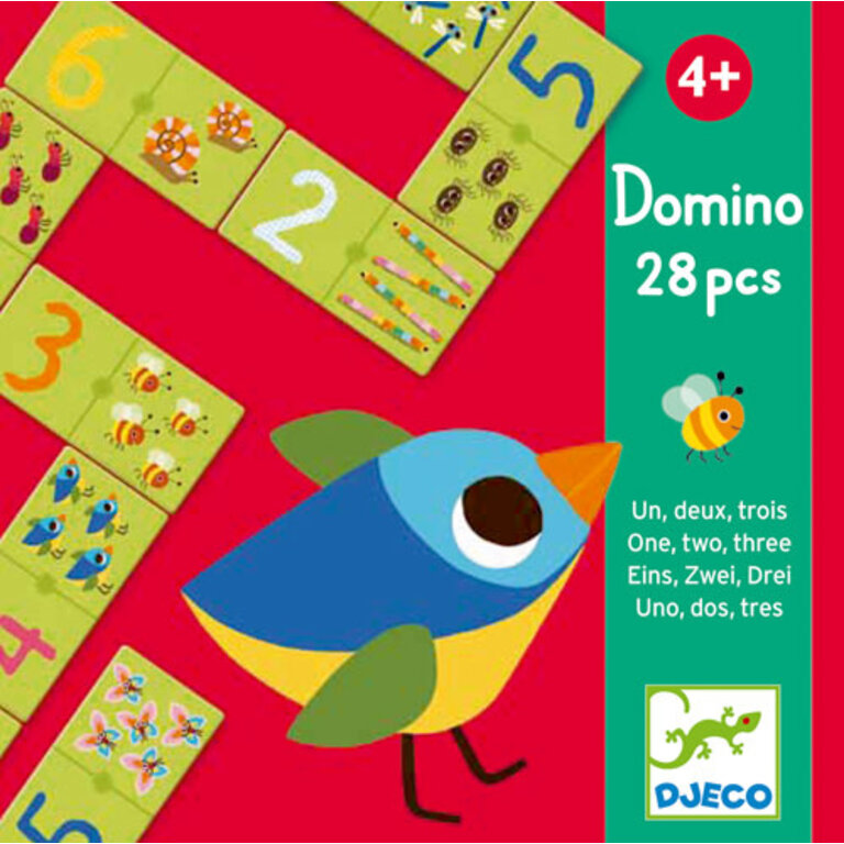 Djeco Domino 1,2,3... (Multilingual)
