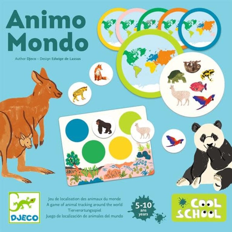 Djeco Animo Mondo (Multilingual)