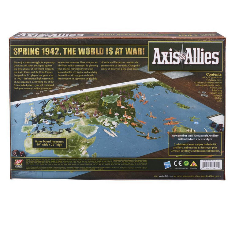 Axis & Allies 1942 (2nd edition) (Anglais)