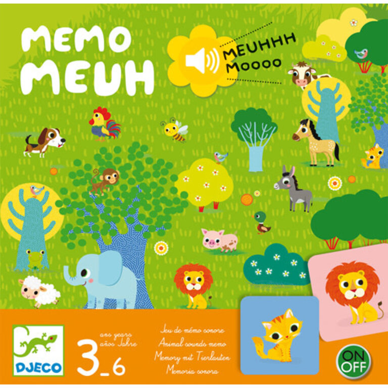 Djeco Memo Meuh (Multilingual)