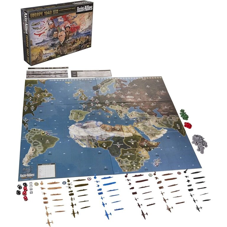Axis & Allies Europe 1940 (Second Edition) (Anglais)