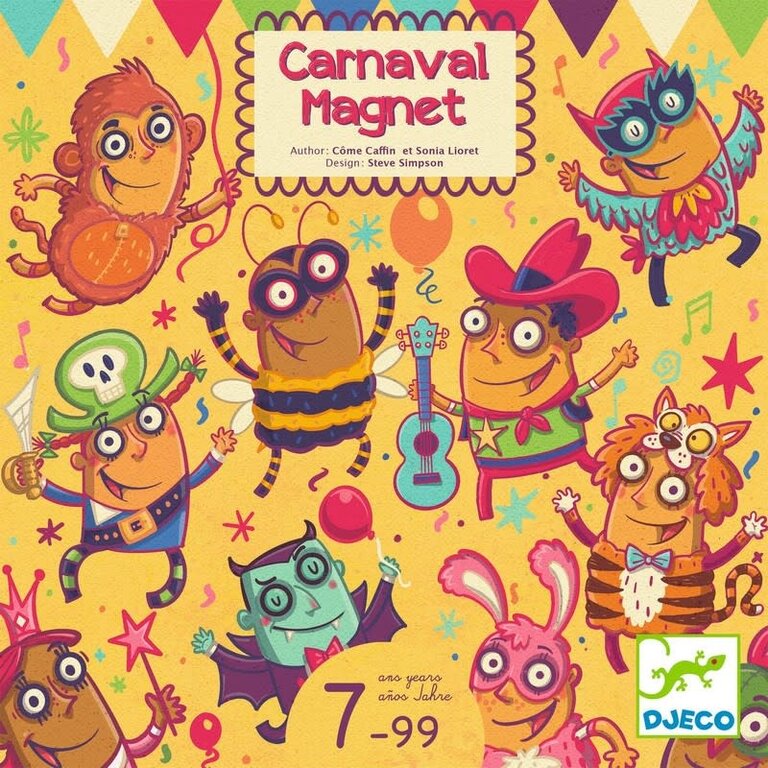 Djeco Carnaval Magnet (Multilingual)