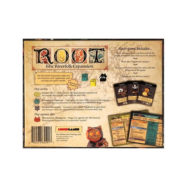 Root - Riverfolk Expansion (Anglais)