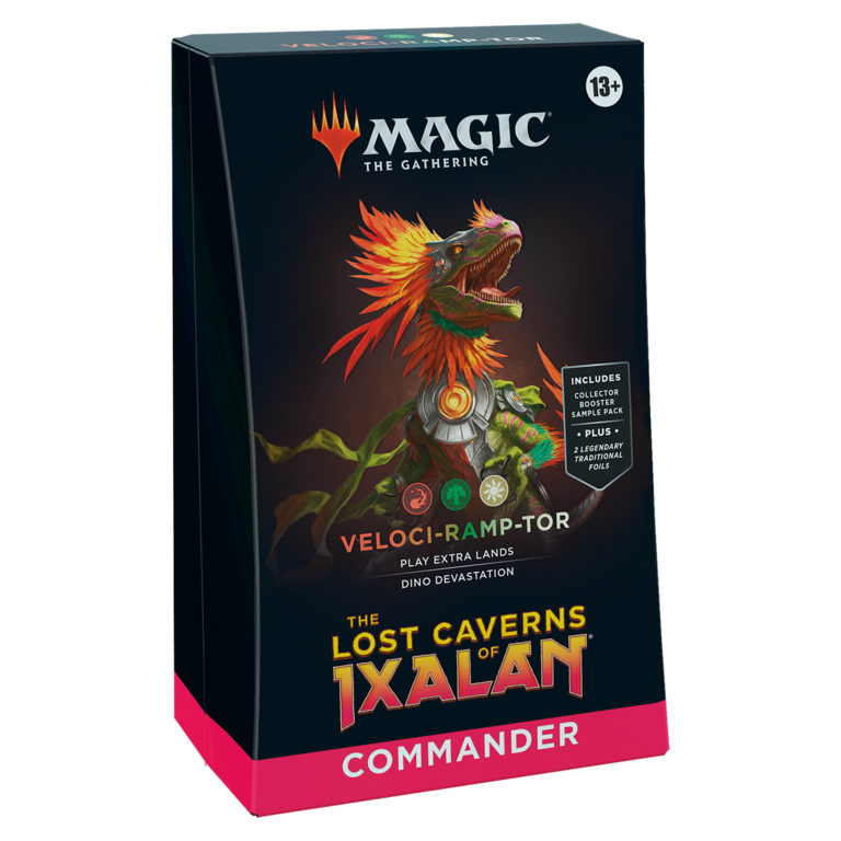 Magic the Gathering The Lost Caverns of Ixalan - Commander - Veloci-Ramp-Tor (Anglais)