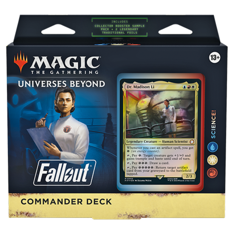 Magic the Gathering Fallout - Commander Deck - Science! (Anglais)