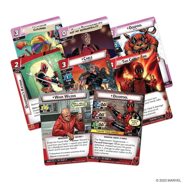 Marvel Champions - Deadpool Hero Pack (Anglais)