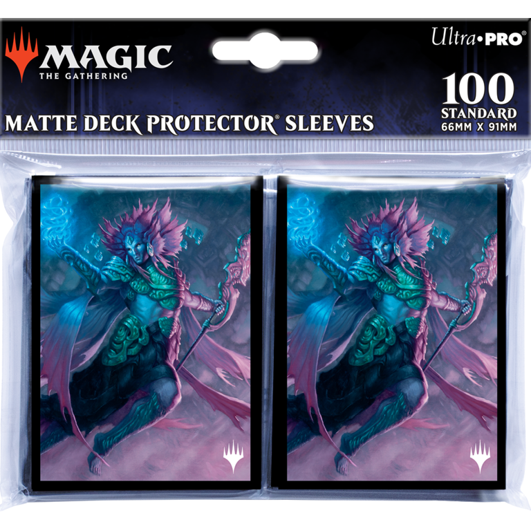 Ultra Pro (UP) MTG Sleeves - Hakbal of the Surging Soul - 100 Unités - 63.5mm x 89mm