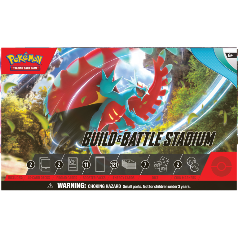 Pokémon Pokémon - Scarlet & Violet (4) - Paradox Rift - Build & Battle Stadium (Anglais)