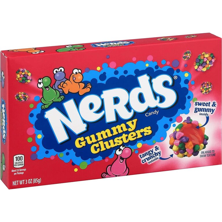 Nerds Nerds - Gummy Clusters - 85g