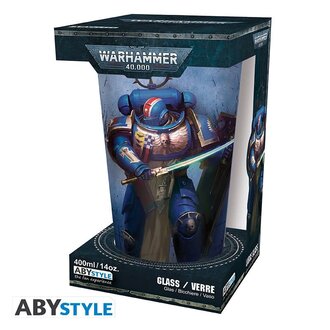 Verre Ultramarine Warhammer 40K - 14oz*