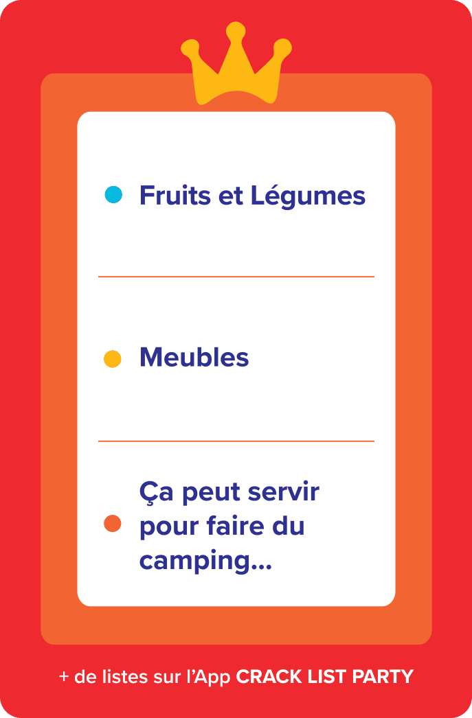 Crack List - Version québécoise (Français)