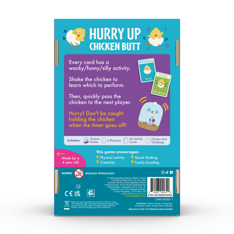 Hurry Up Chicken Butt (English)