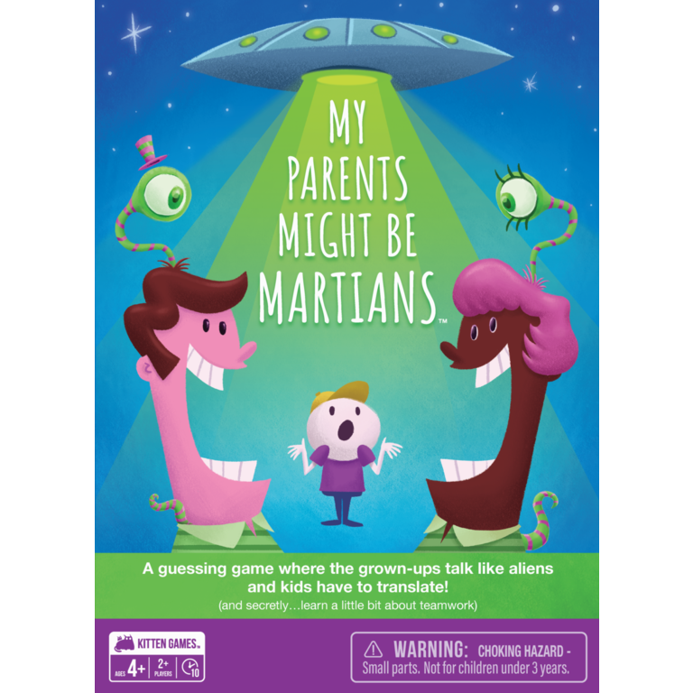 My Parents Might be Martians (Anglais)*