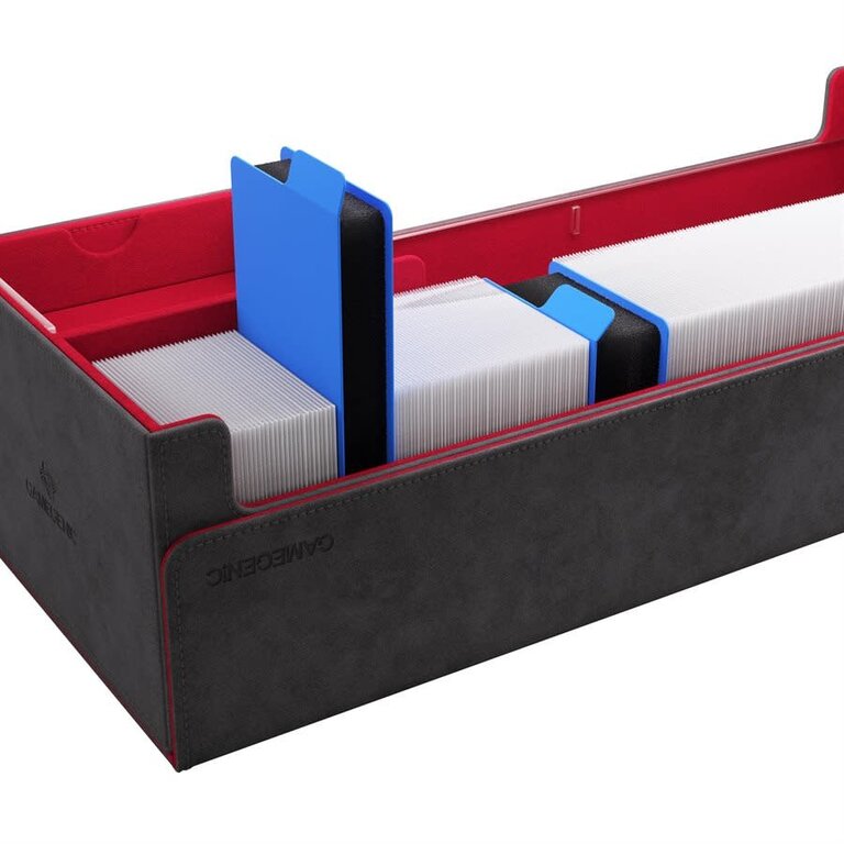 Gamegenic Sideloading Sizemorph Divider Rosso - Divisore Regolabile Per Giochi Di Carte