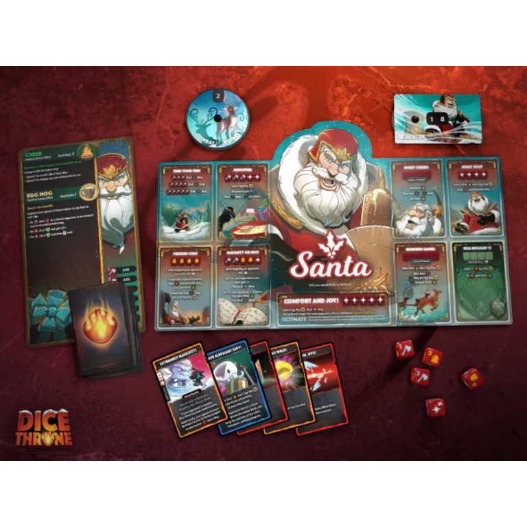 Dice Throne - Santa vs Krampus (Anglais)