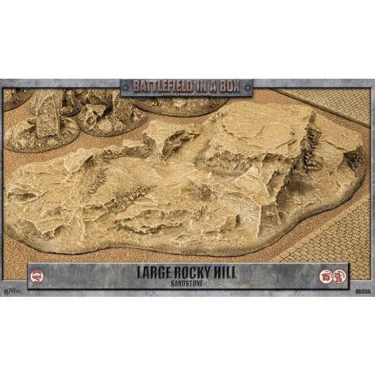 Battlefield in a Box - Sandstone - Large Rocky Hill [PREORDER]
