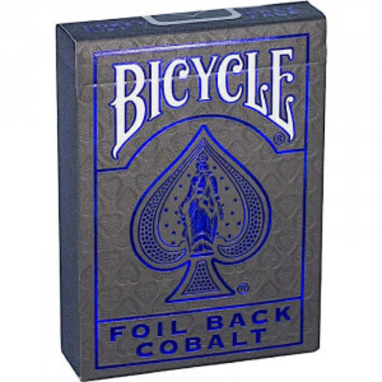 Playing Cards- Bicycle - Foil Back Cobalt