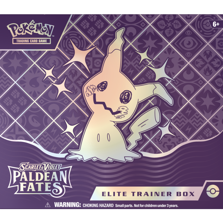 Pokémon Pokémon - Scarlet & Violet (4.5) - Paldean Fates - Elite Trainer Box (Anglais)
