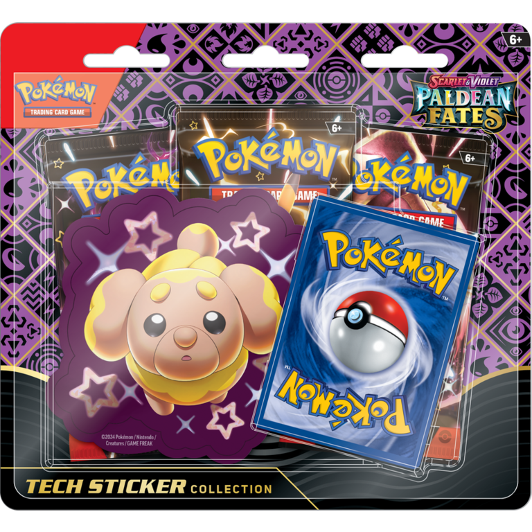 Pokémon Pokémon - Scarlet & Violet (4.5) - Paldean Fates - Tech Sticker Collection - Fidough (English)