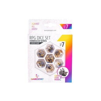 Gamegenic (Gamegenic) Embraced Series RPG Set - 7 Piece Set - Cursed Ship