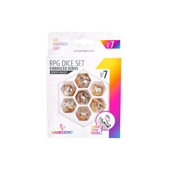 Gamegenic (Gamegenic) Embraced Series RPG Set - 7 Piece Set - Death Valley