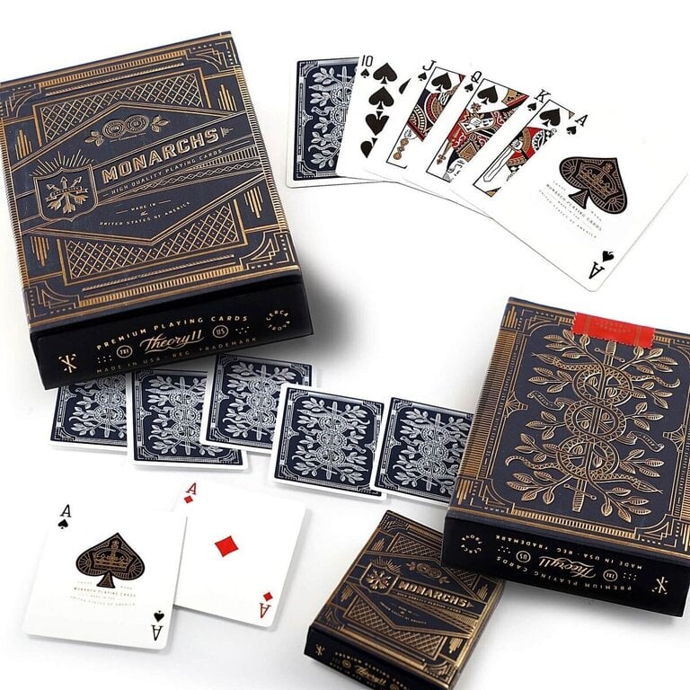 Playing Cards - Bicycle - Monarchs - Navy