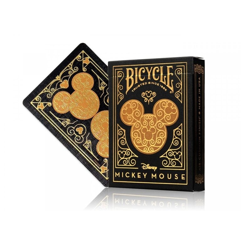 Bicycle Cartes à jouer - Bicycle - Disney Mickey - Black / Gold