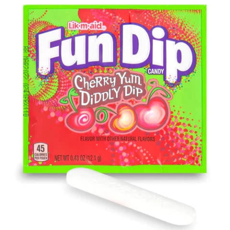 Fun Dip - Cherry Yum Diddly Dip - 12.1g