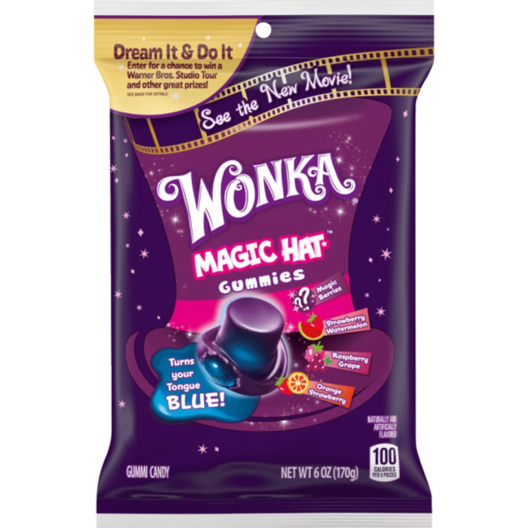 Wonka Magic Hat Gummies - 170g*